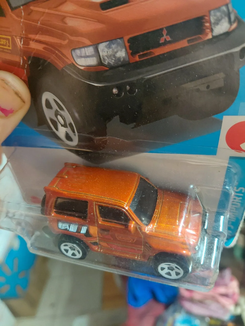 the 2024 Hot Wheels HW J-Imports release of the Mitsubishi Pajero Evolution (num